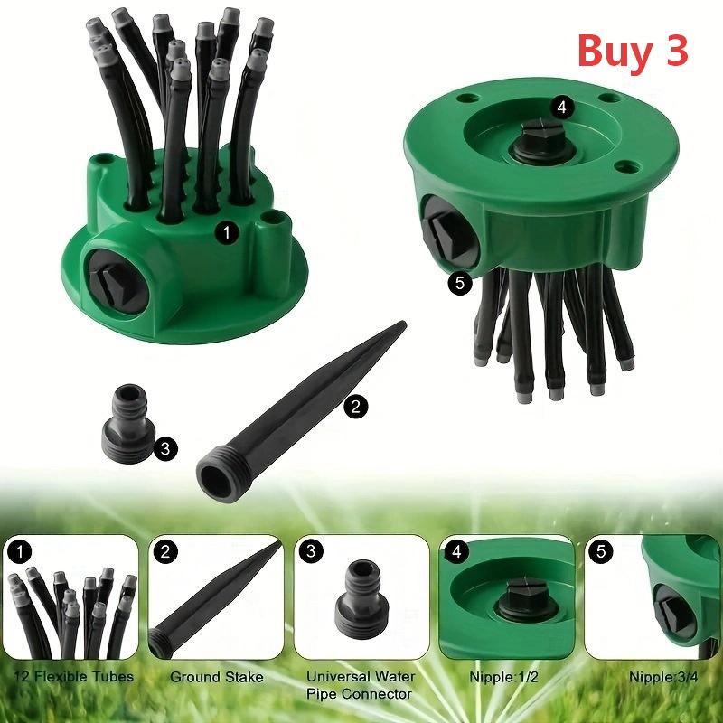 ⏳360° Rotating Lawn Sprinkler--Not just for the lawn: perfect summer fun for your kids! ☀️🏃♂️