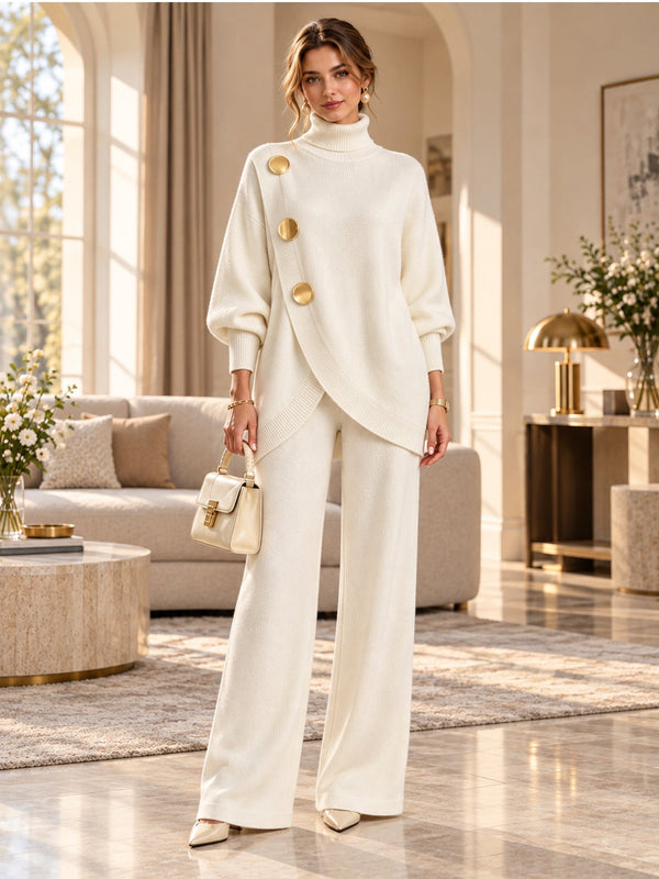 High neck detail