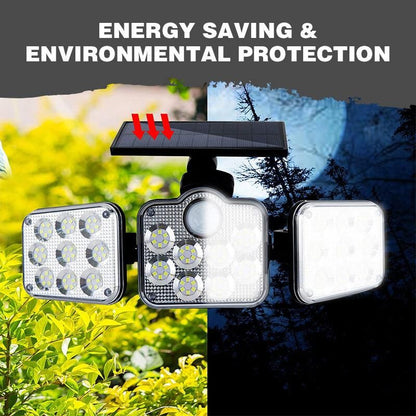💥50% OFF TODAY ONLY⏰HURRY!🔥Triple LED Solar Wall Light